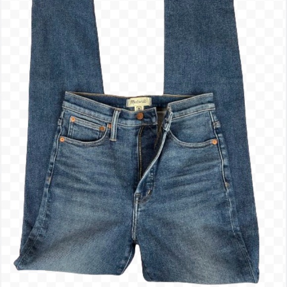 Madewell The Perfect Vintage Jean Straight Leg Size 25T - Picture 5 of 8